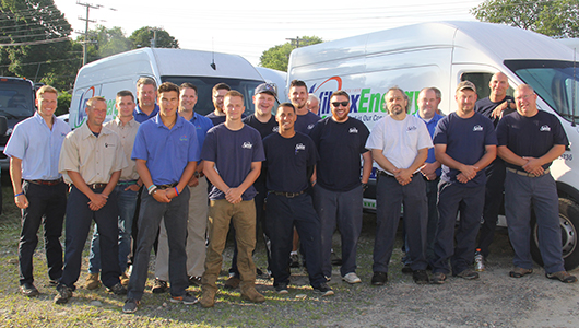 Wilcox installation team