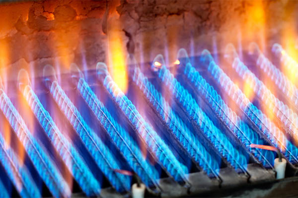 image of furnace flames