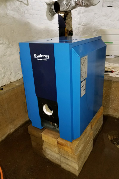 old lyme buderus boiler replacement
