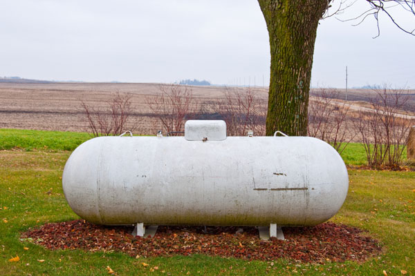 image of a propane tank