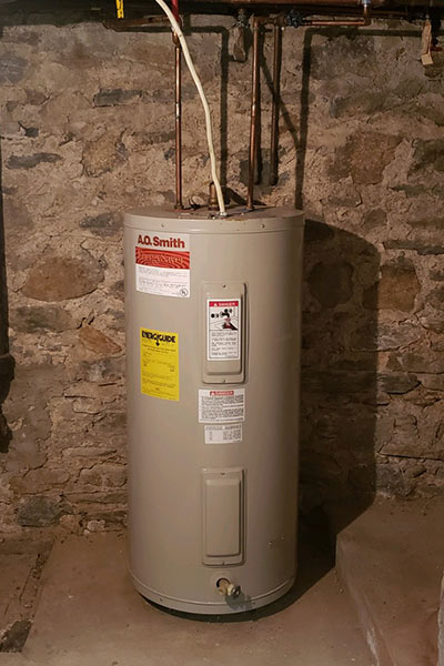 AO Smith electric hot water heater replacement
