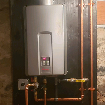 Rinnai propane tankless water heater