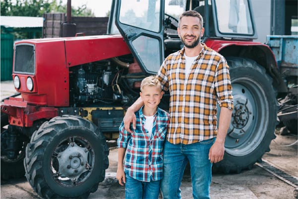 image of local farmers who help produce biodiesel