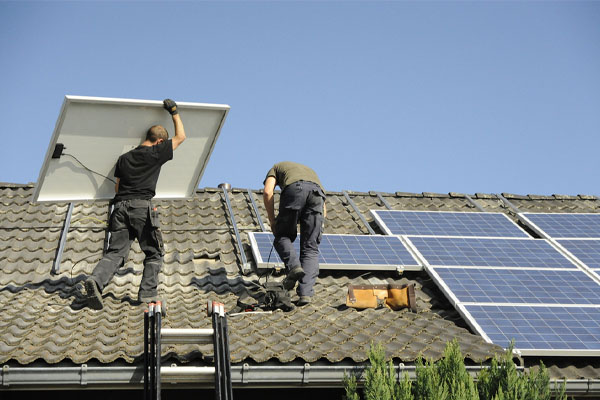 photovoltaic panals installation