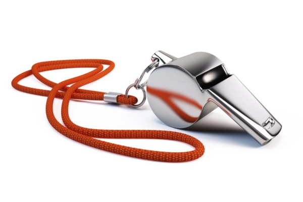 metal whistle depicting air conditioner whistling sound