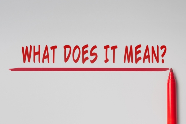 What does it mean phrase written using red marker depicting AFUE Rating
