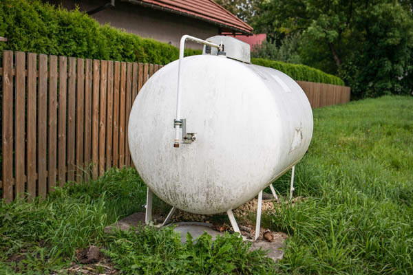 image of a home propane tank