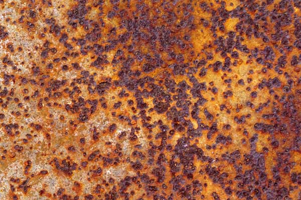 image of oil tank rust depicting oil tank condensation effects