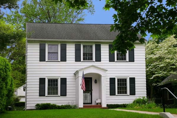 image of a house in southern connecticut that uses heating oil