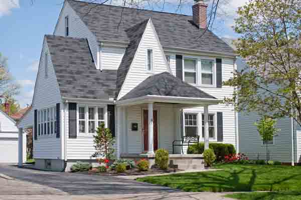 image of a house without ductwork depicting air conditioning for old houses