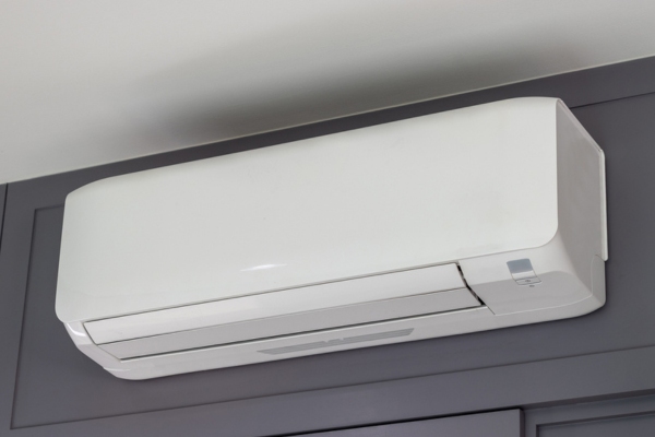 ductless air conditioner indoor unit installed