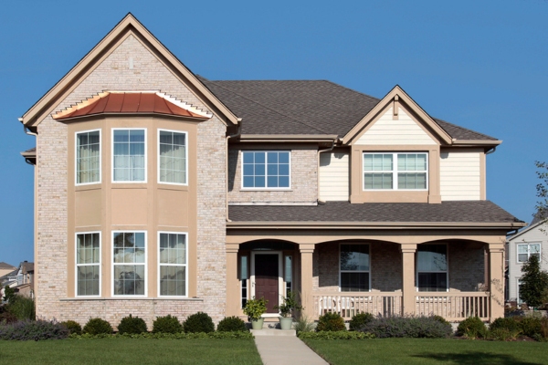 image of an oil heated house without ducts