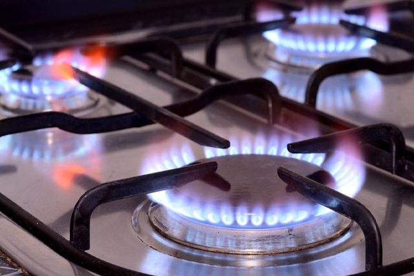 image of a propane stove