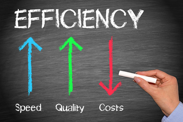 image of efficiency rating depicting energy efficient oil heating system