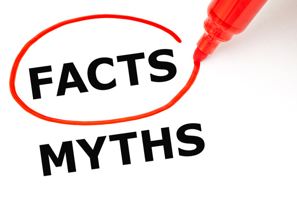 image of facts and myths depicting heating oil myths and facts