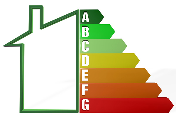 image of an energy rating depicting energy efficienct hvac system