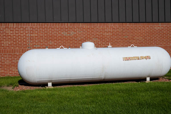 large propane fuel tank