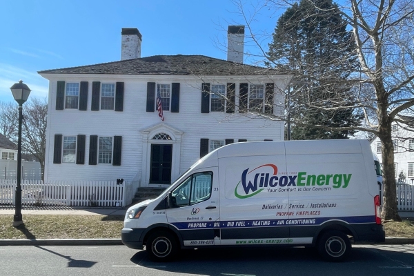 Wilcox Energy HVAC service van