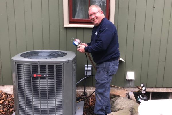 Wilcox Energy HVAC services from a professional technician