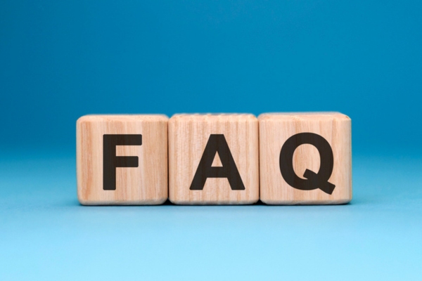 FAQ spelled using wooden letter cubes depicting Propane Preparation Tips questions