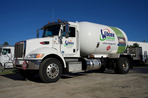 Wilcox Energy propane delivery truck