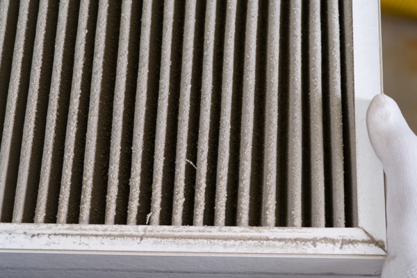dirty HVAC filter needs to be replaced