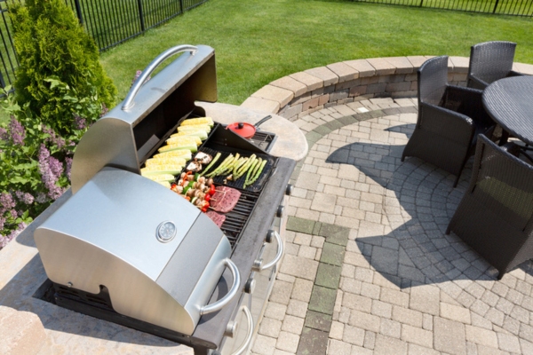 propane powered grill